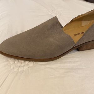 Lucky Brand Cut Out low Booties Size 9 Gray
